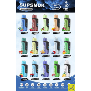 SUPSMOK HOOKAH 25000 Арбуз маракуйя сладкий апельсин