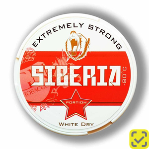 Жевательный табак SIBERIA WHITE DRY 16гр