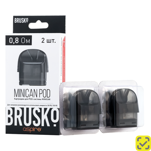 Картридж Brusko Minikan (3ml/1.0Om/2pcs)