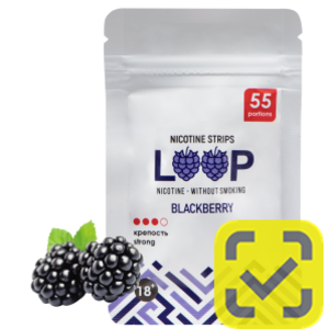 Никотиновые пластинки Loop 55 Strips - Энергетик