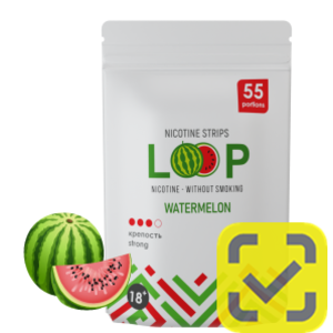 Никотиновые пластинки Loop 55 Strips - Арбуз
