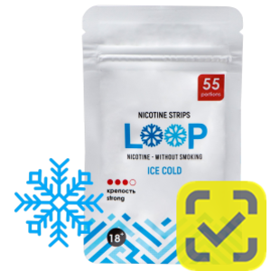 Никотиновые пластинки Loop 55 Strips - Ежевика