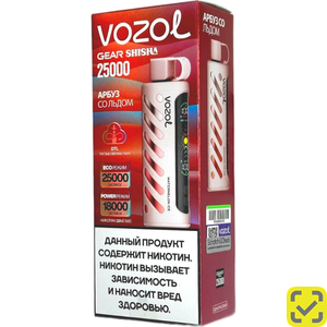 VOZOL GEAR SHISHA 25000 Манго персик