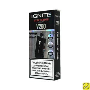 Ignite V250 Black - Strawberry Ice (25000)