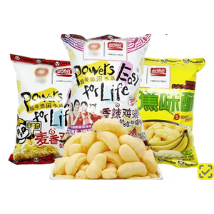 Кукурузные палочки со вкусом банана 105g.*1шт.