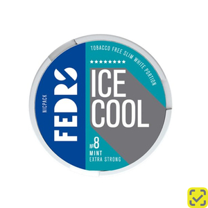 Жевательный табак FEDRS 8 ICE COOL SLIM MINT EXTRA STRONG