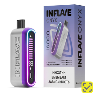 INFLAVE ONYX 18000 - Кислое зеленое яблоко