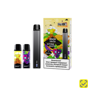 Коробка конфет S-SMOKE SQUARE C 2500 Арбуз малина+Виноград газировка фанта